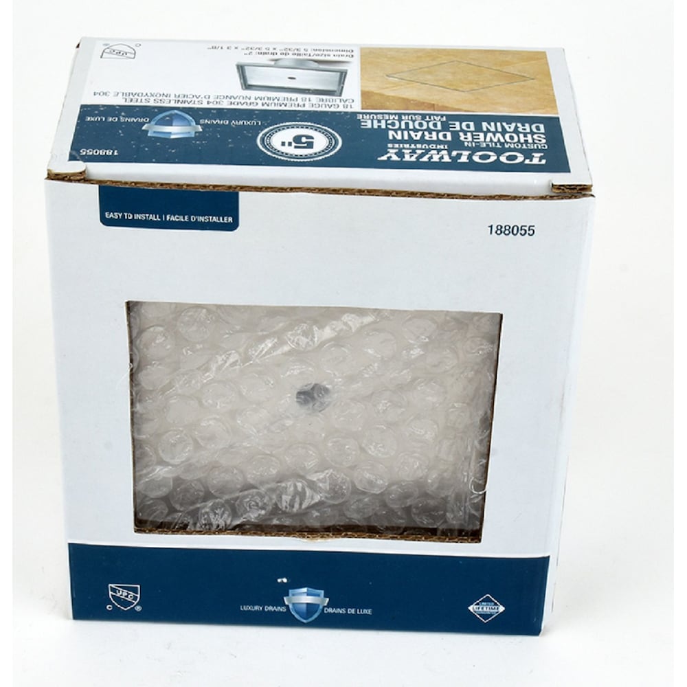 Square Shower Drain Tile-in