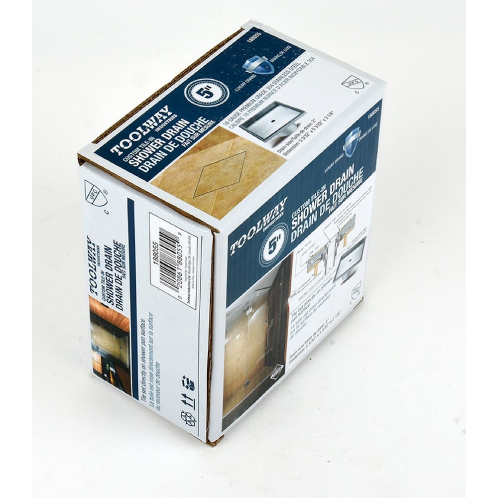 Square Shower Drain Tile-in