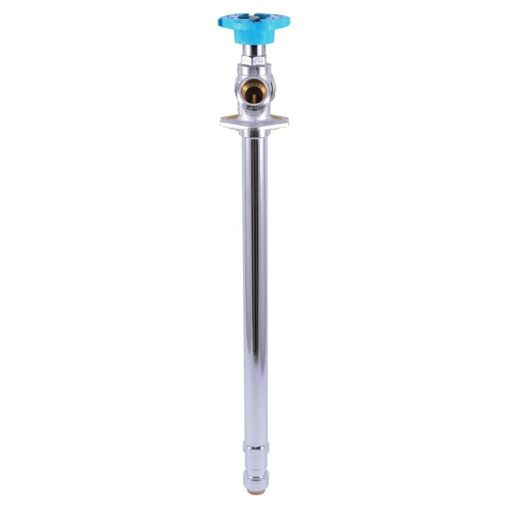 Robinet de Sill Anti-Siphon en Laiton Push-to-Connect x MHT de 1/2 po x 12 po sans givre