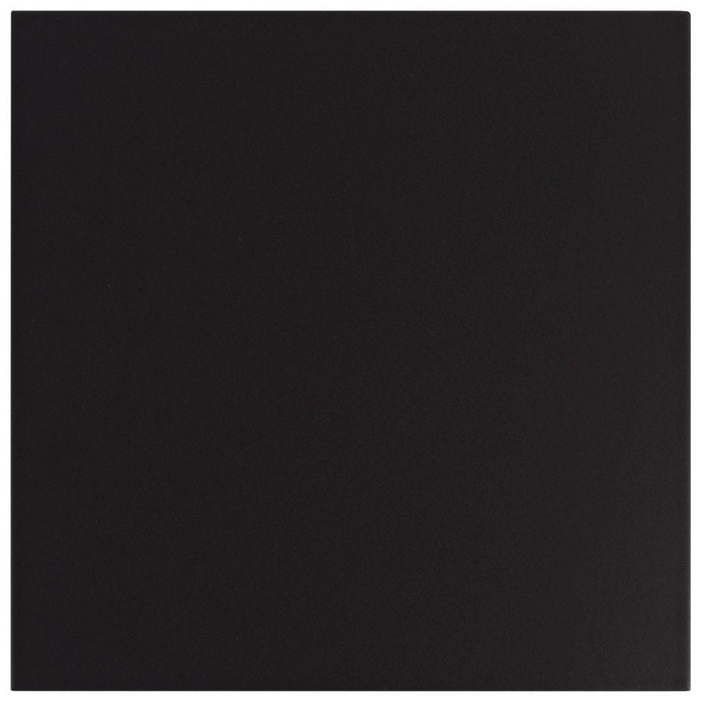 Textile Black 9-3/4-inch x 9-3/4-inch Porcelain Floor and Wall Tile (11.11 sq. ft. / case)
