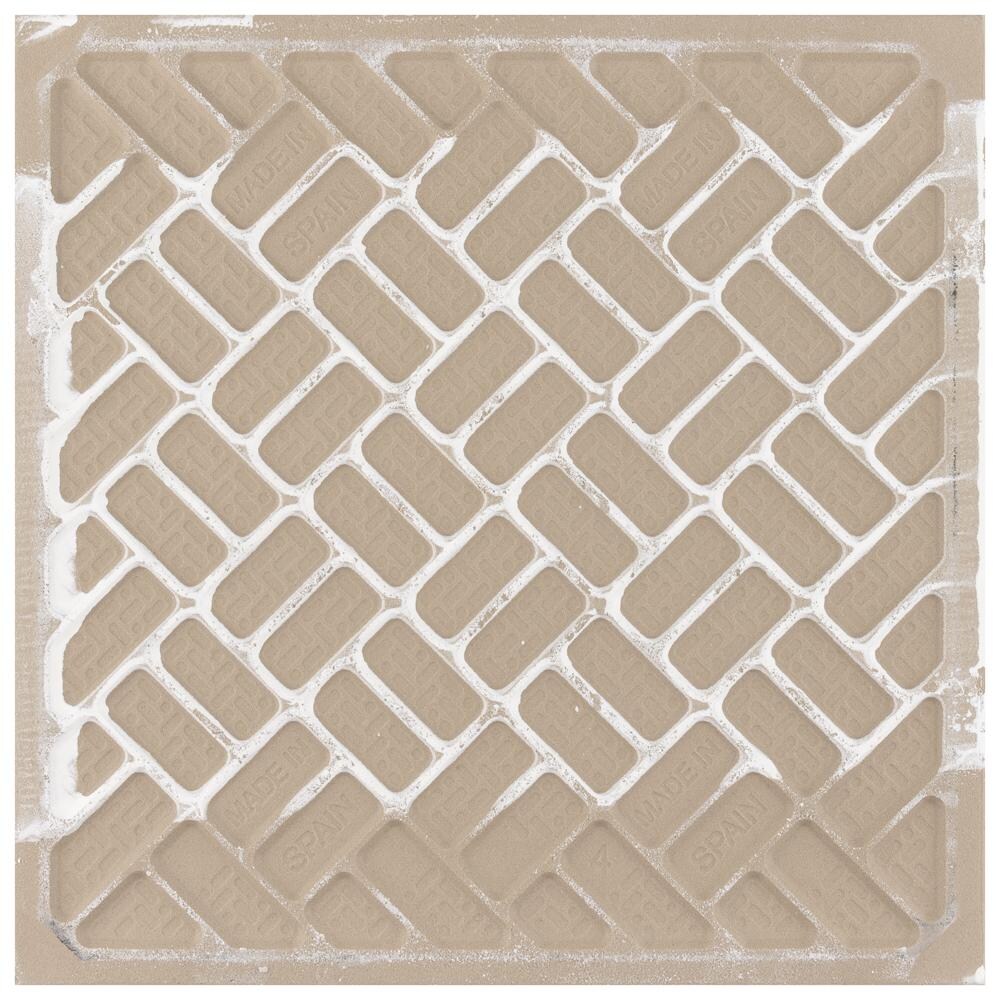 Majestic Tiena Blue 9-3/4-inch x 9-3/4-inch Porcelain Floor and Wall Tile (11.11 sq. ft. / case)