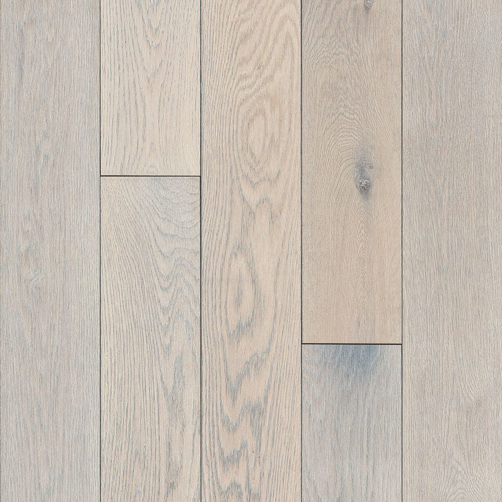 Plancher, bois franc massif, 3/4 po d'épaisseur x 5 po de largeur x longueur variable, Chêne Endless Summer (23,5 pi²/boîte)