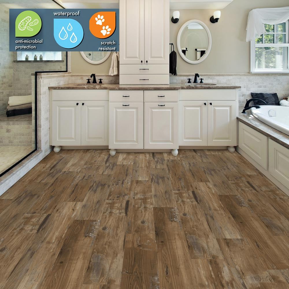 Heirloom Pine 8.7-inch x 47.6-inch Luxury Vinyl Plank Flooring (20.06 sq. ft. / case)