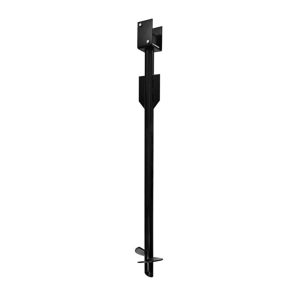 L anchor screw for fence black