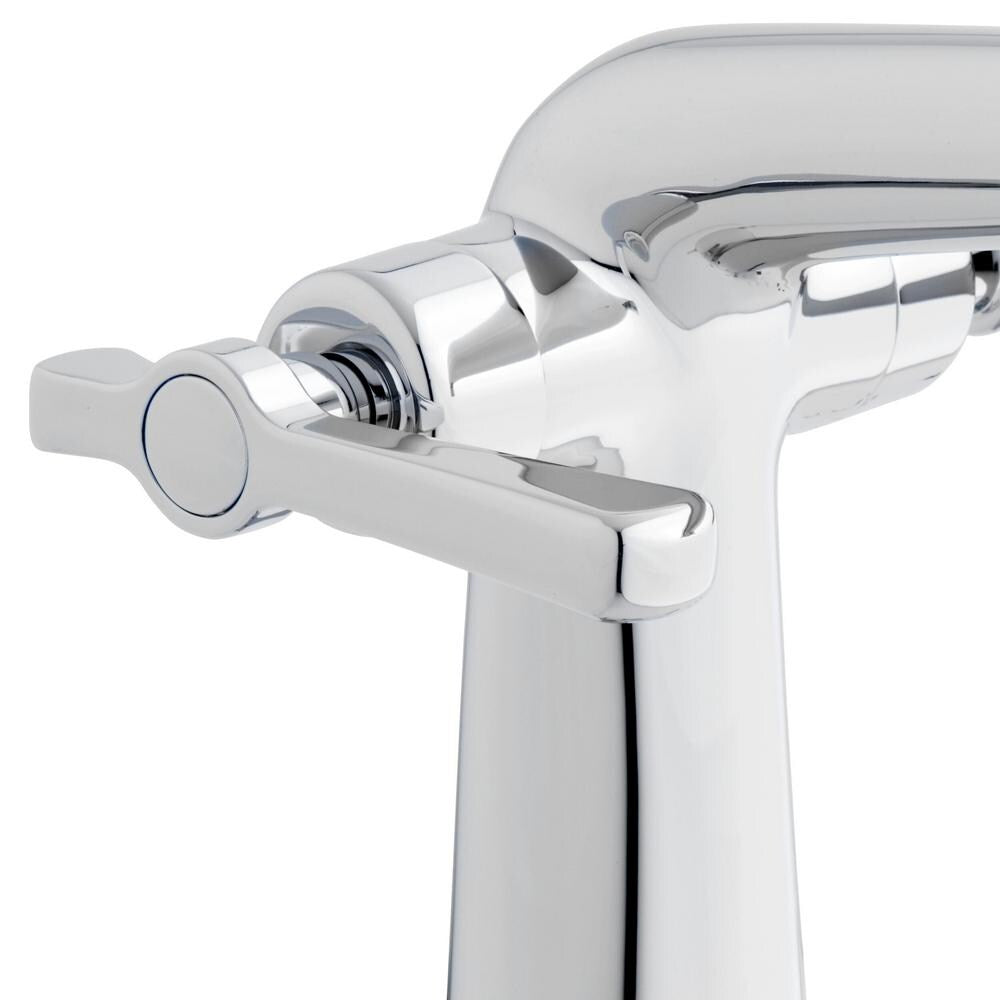 Myer Single-Hole 2-Handle Bathroom Faucet in Polished Chrome