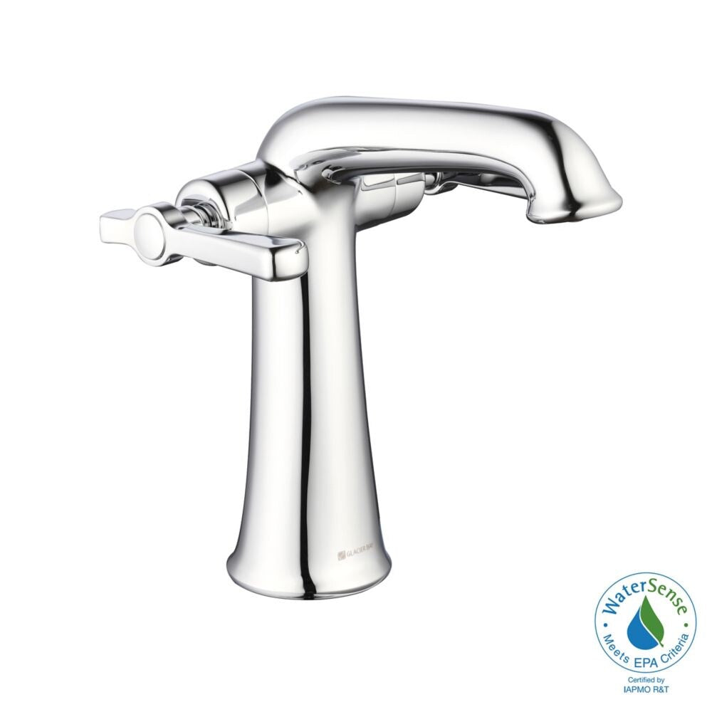 Myer Single-Hole 2-Handle Bathroom Faucet in Polished Chrome