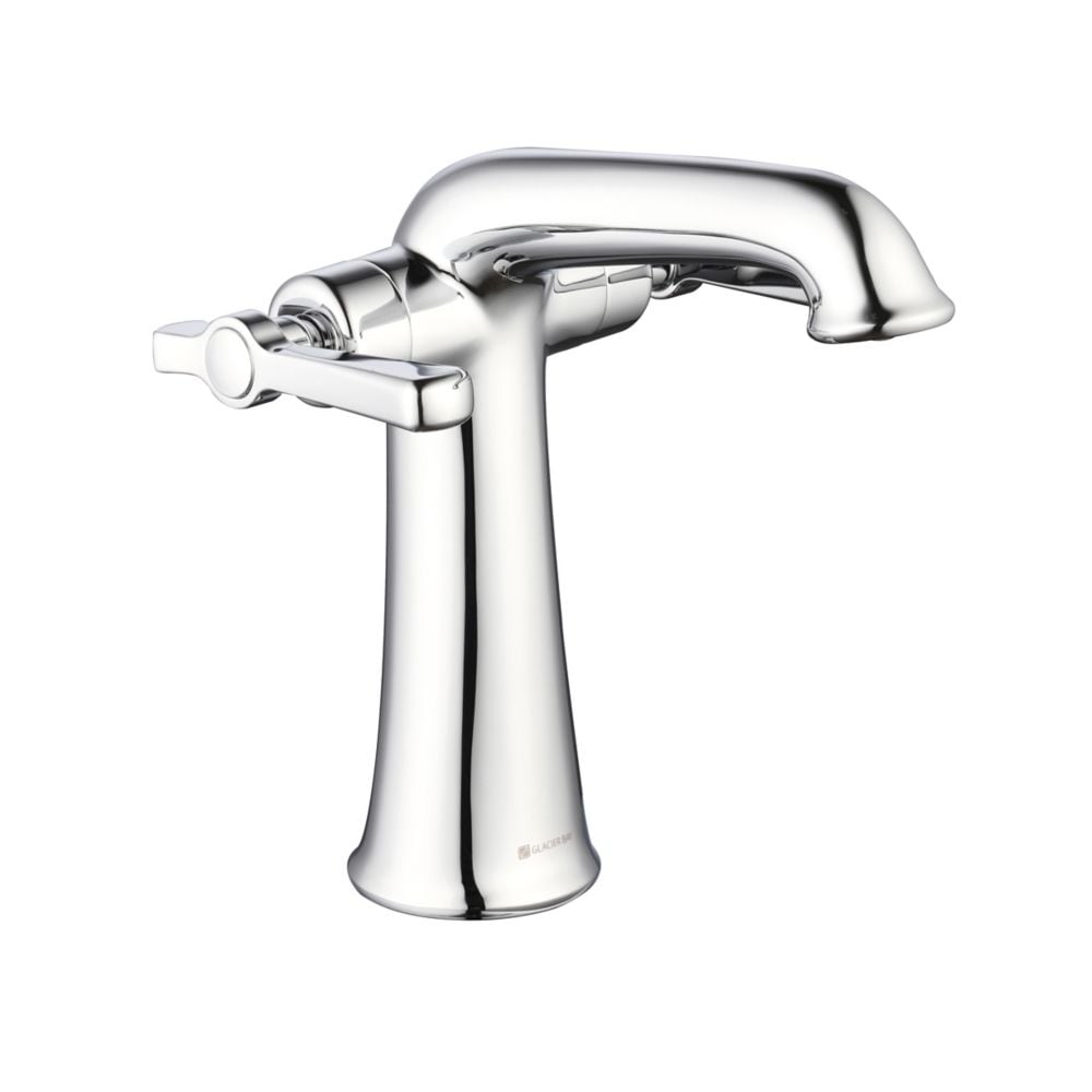 Myer Single-Hole 2-Handle Bathroom Faucet in Polished Chrome
