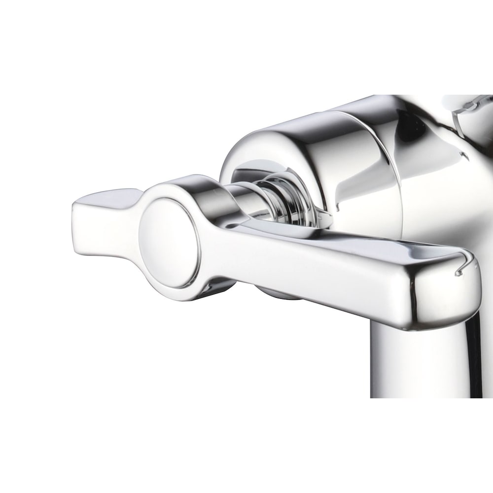 Myer Single-Hole 2-Handle Bathroom Faucet in Polished Chrome