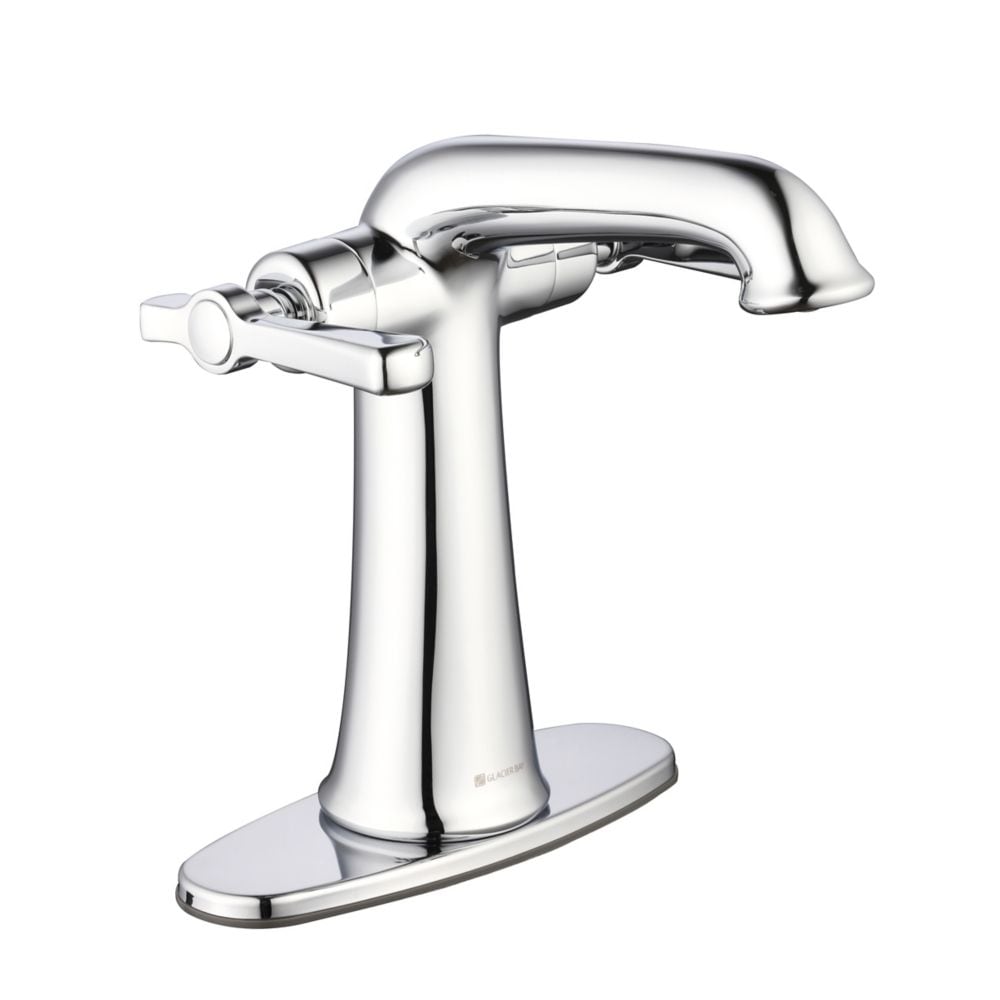 Myer Single-Hole 2-Handle Bathroom Faucet in Polished Chrome