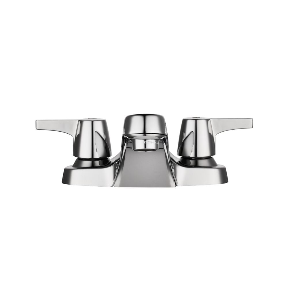 Aragon 4 in. Centerset 2-Handle Low-Arc Bathroom Faucet without Pop-Up Drain in Chrome