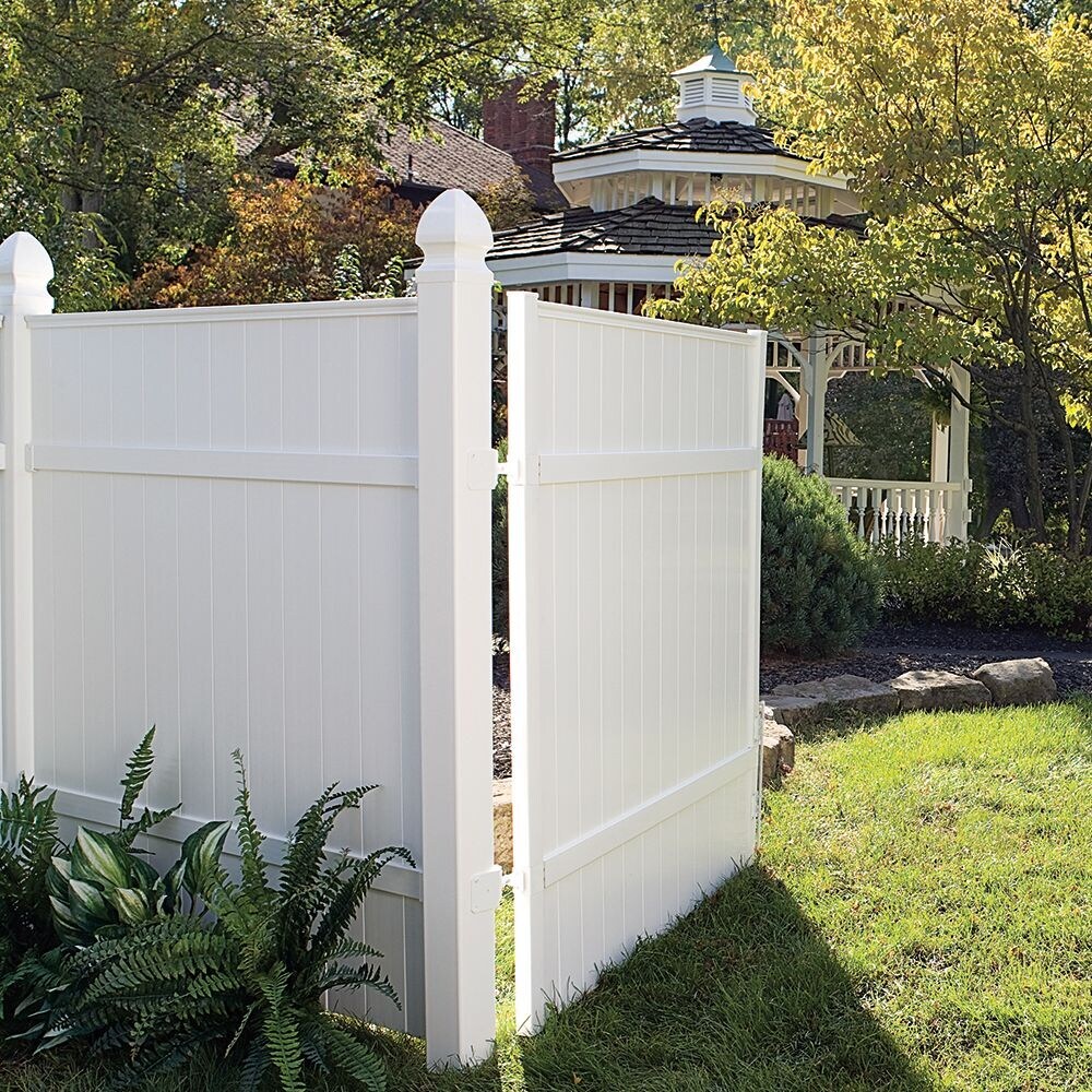 5 in. x 5 in. White Gothic Vinyl Post Cap