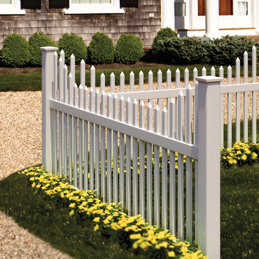 Capuchon de poteau en vinyle blanc de la Nouvelle-Angleterre de 4 po x 4 po