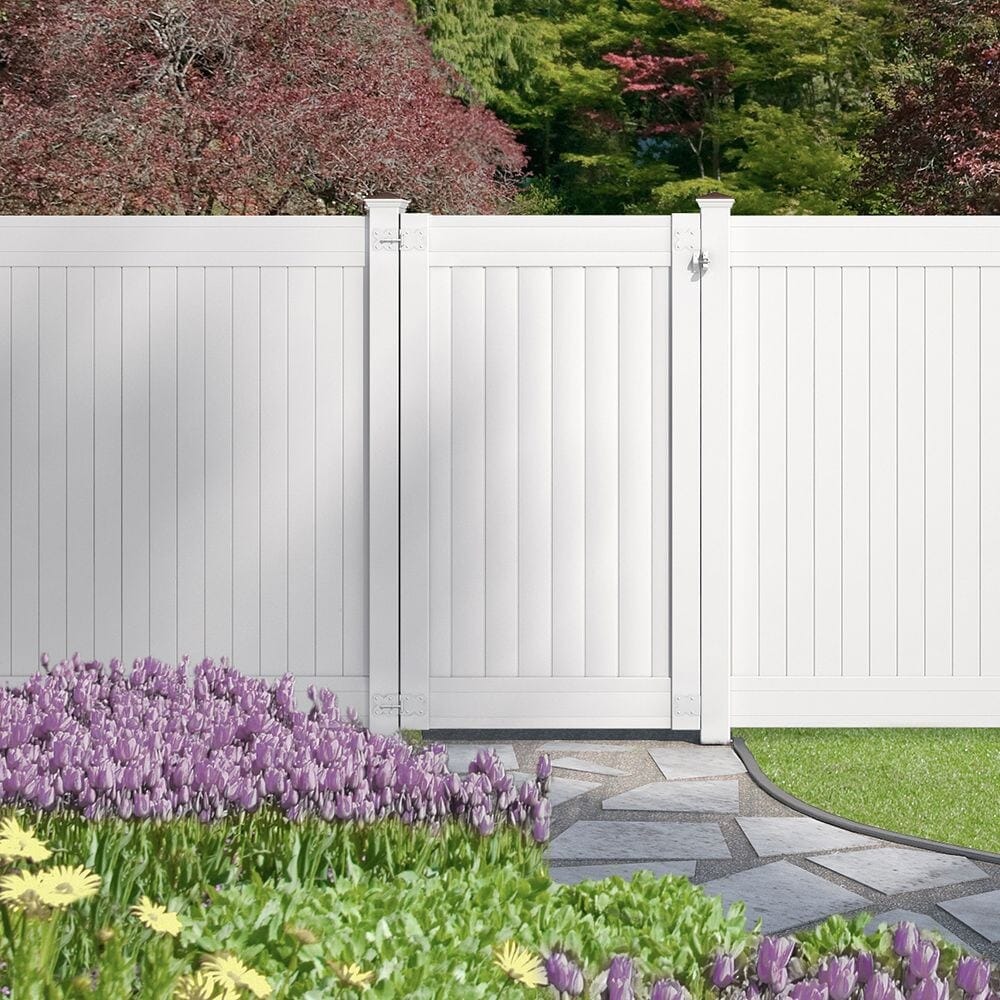 5 in. x 5 in. White New England Vinyl Post Cap