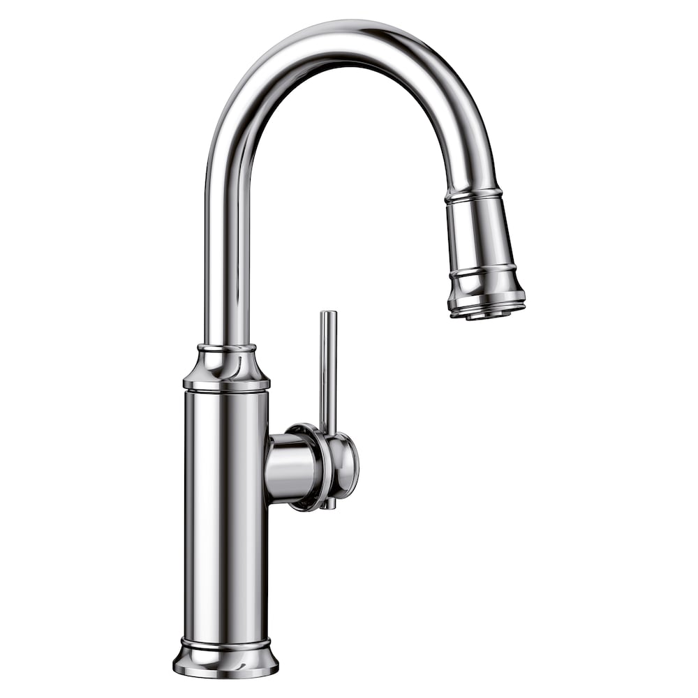 EMPRESSA Pull-Down Dual Spray Bar Faucet - Chrome