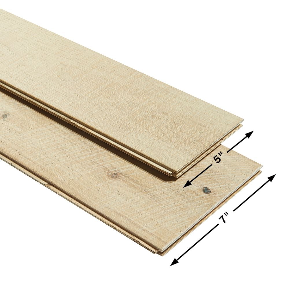 Hickory Mandalay 1/2-inch x 5 and 7-inch x Varying Length Engineered Hardwood Flooring (24.93 sq.ft./case)