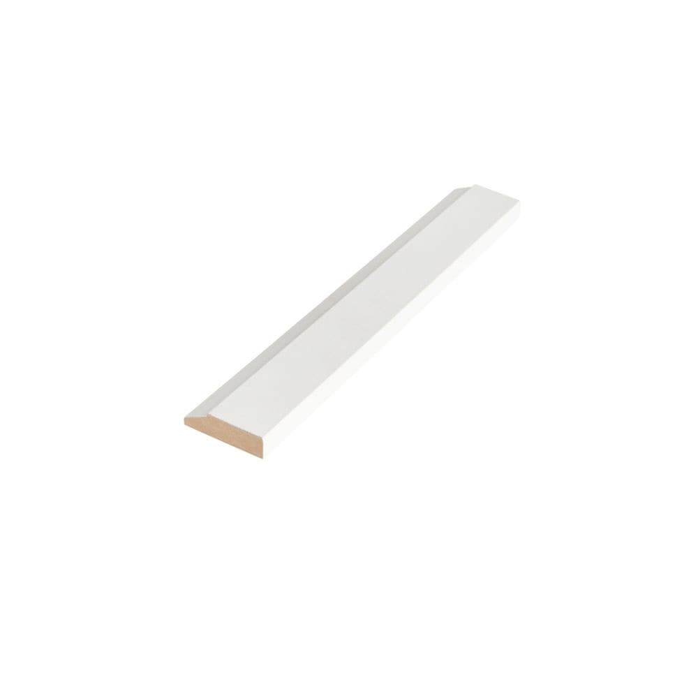 3/8 In. x 1 3/8 In. MDF Primed Fibreboard Modern Door Stop