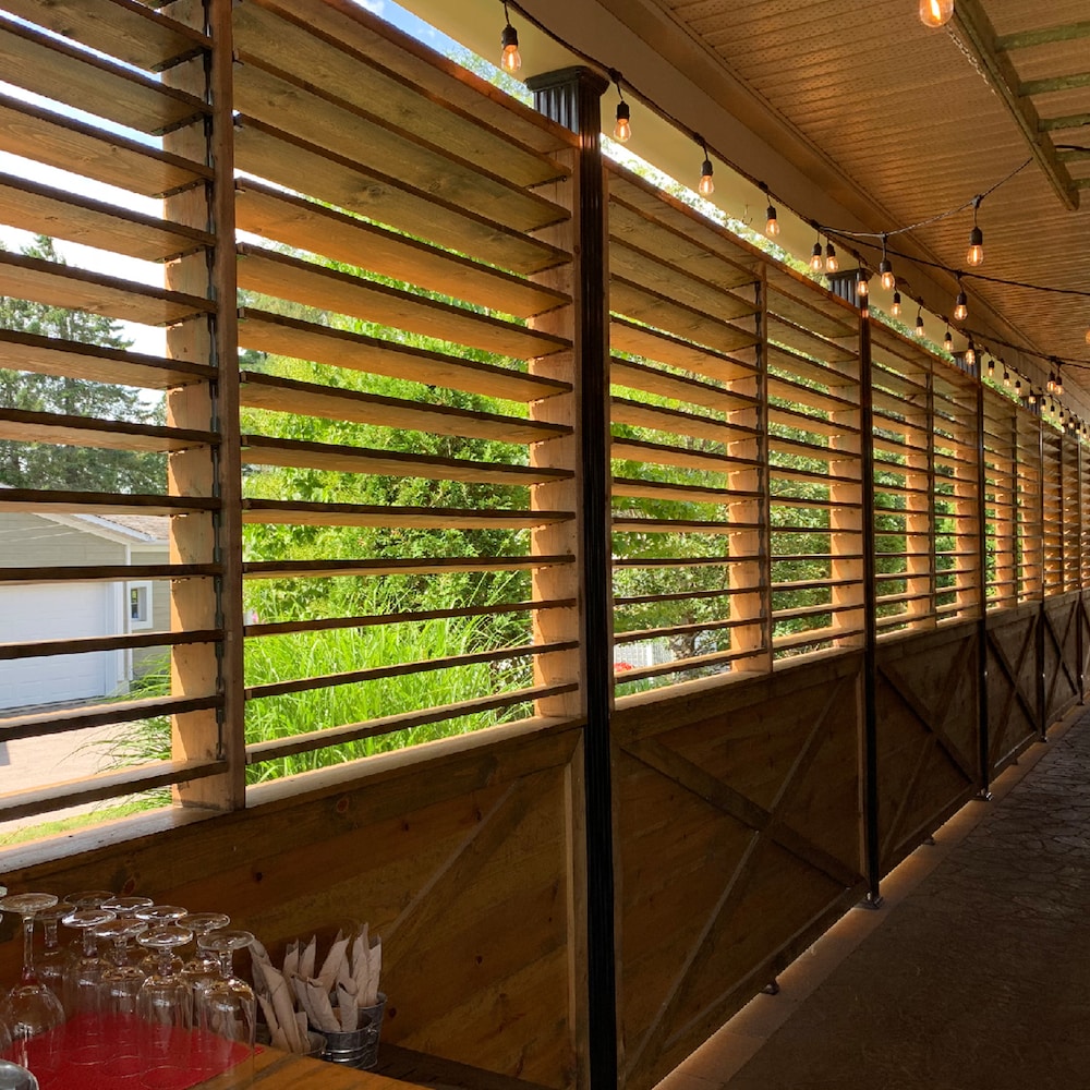 Deck Sunblind System black