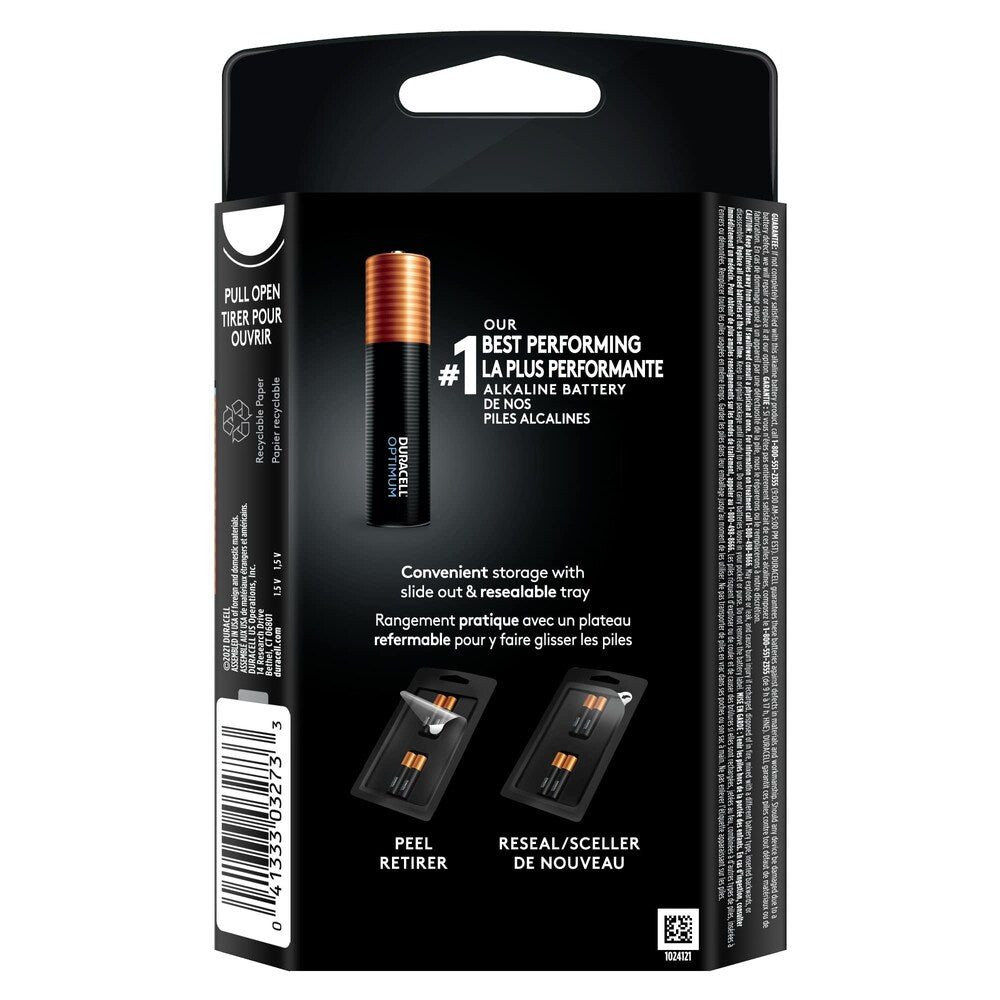 Optimum AAA Batteries, 4 Pack Alkaline Battery