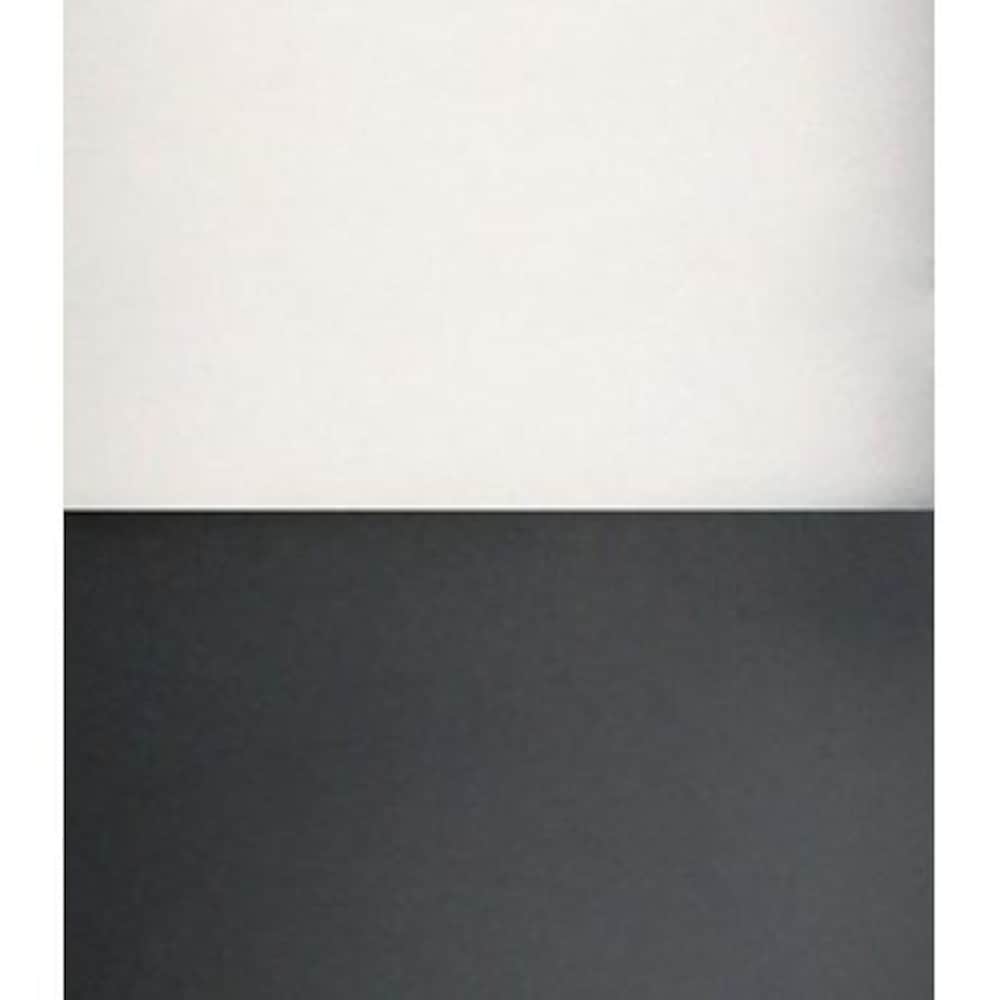 Robinet de salle de bain moderne à un trou et à poignée unique à arc bas en nickel brossé et noir mat