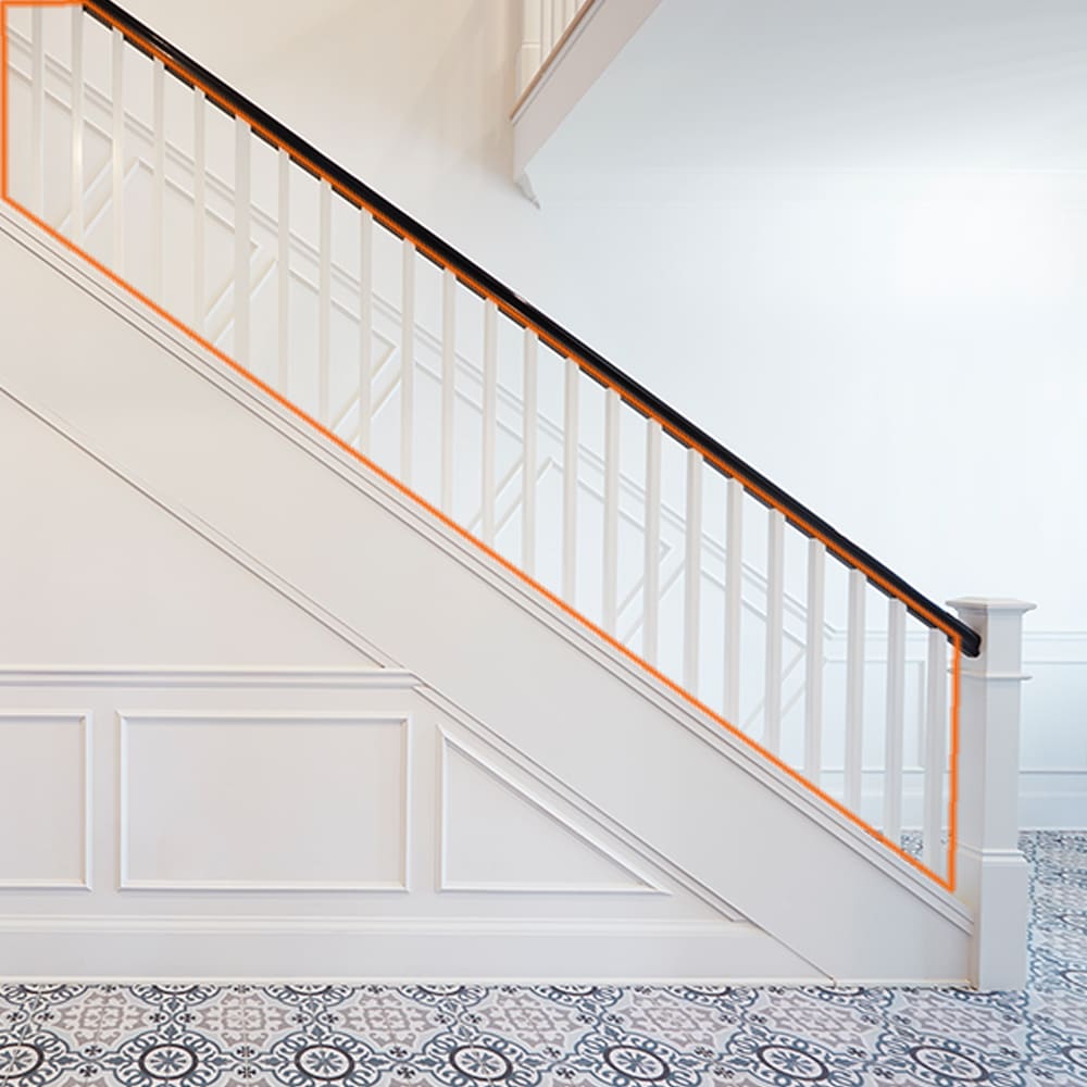 1 1/4-inch x 1 1/4-inch x 32-inch Oak Square Top Colonial Baluster