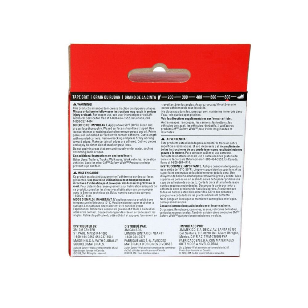 Slip Resistant Tape 610B-R2X180, Black, 2 in x 15 ft
