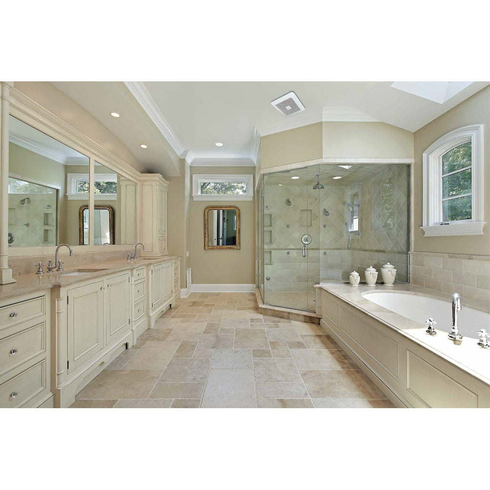 80-110 CFM 0.3-0.5 Sones Whisper Choice Humidity-Sensor Bath Fan (for rooms < 100 sq. ft.) ENERGY STAR®