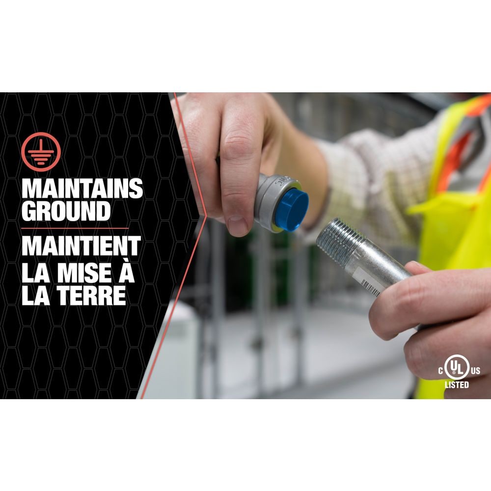 3/4 inch Rigid & IMC SIMPush Rigid to Rigid Pull Elbow