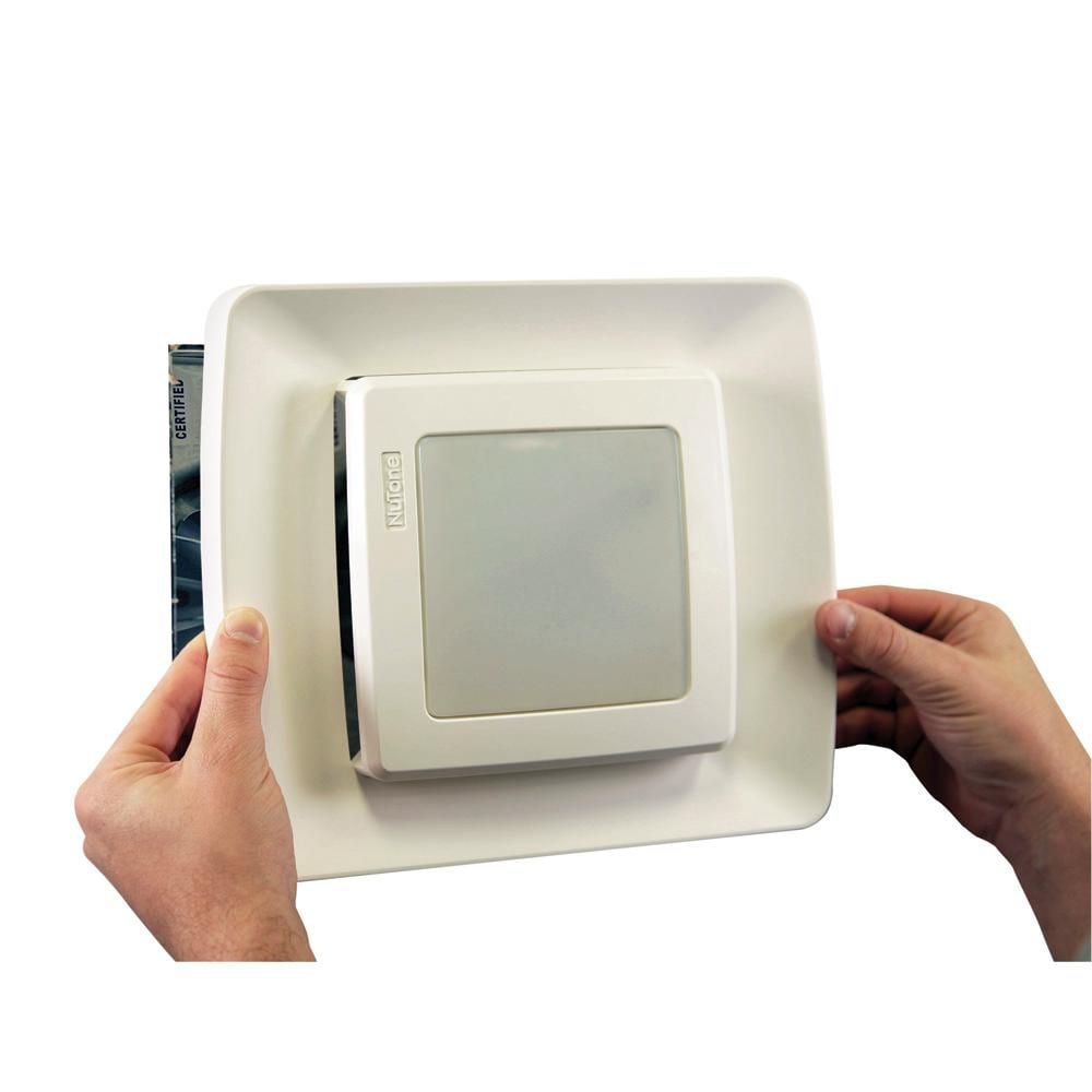 Bathroom Exhaust Fan Upgrade Grille Cover with LED Light