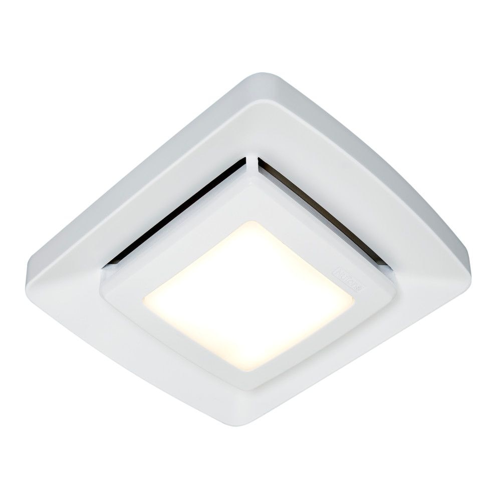 Bathroom Exhaust Fan Upgrade Grille Cover with LED Light