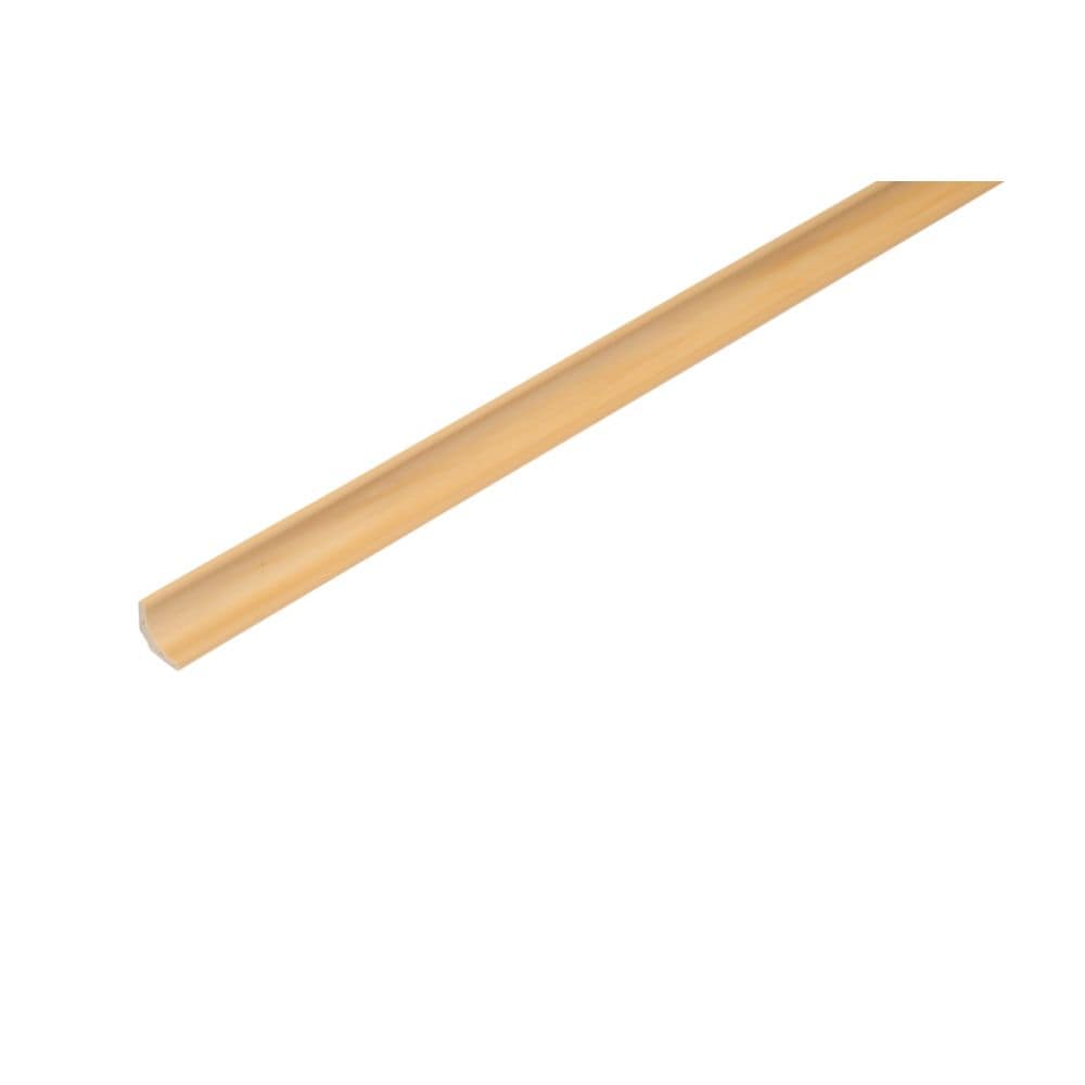 Cove - Prefinished Ready To Install - Fauxwood YellowPine - 3/4 inch x 3/4 inch x 8 ft.