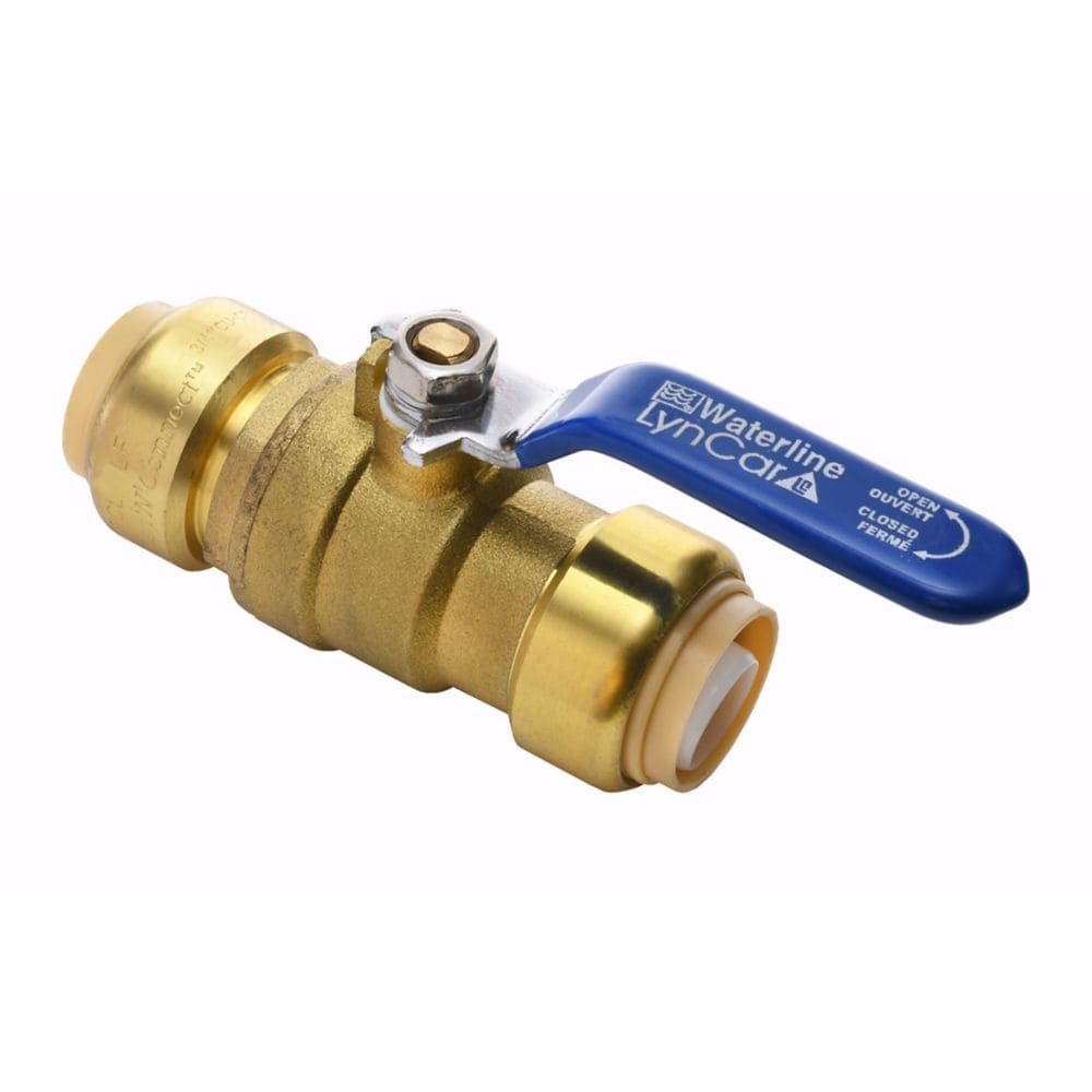 3/4" Push 'N' Connect Push Fit Ball Valve