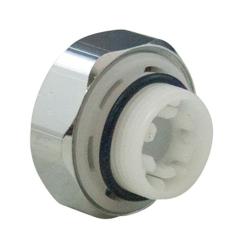 Vacuum Breaker Kit Chrome Cap 6 sided for 1104 series quarter-turn frost-frees