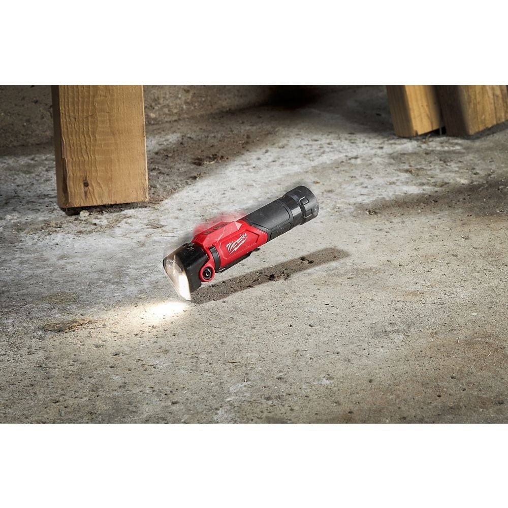 500 Lumens LED Pivoting REDLITHIUM USB Flashlight