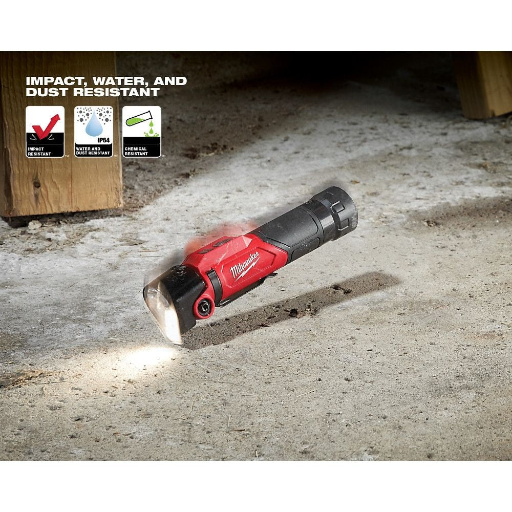 500 Lumens LED Pivoting REDLITHIUM USB Flashlight