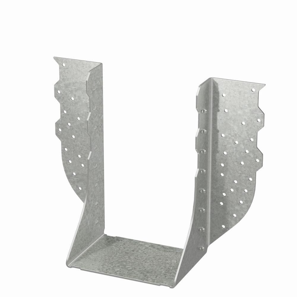 Étrier de solive à montage frontal galvanisé HGUS pour bois d'ingénierie de 5-1/4 po x 9-1/2 po