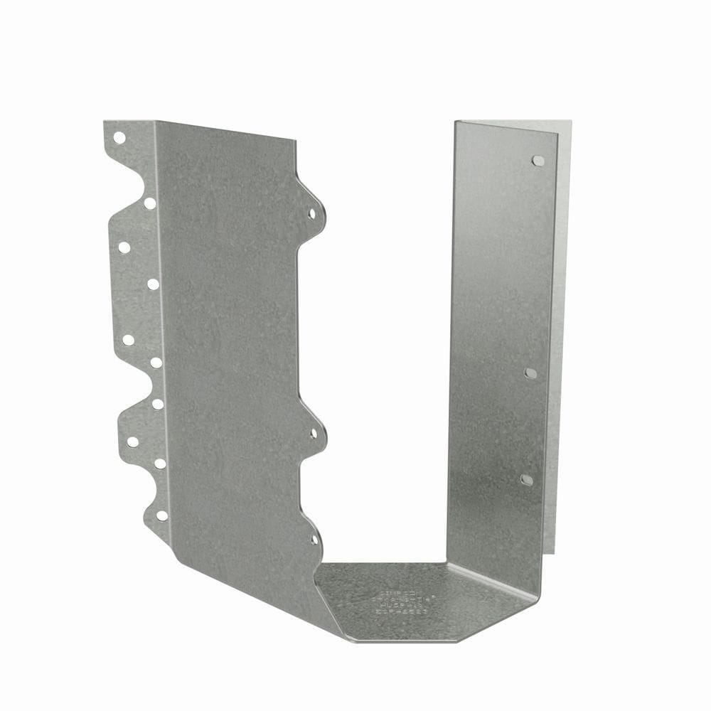 Étrier de solive galvanisé HSUR pour 4x10, incliné vers la droite