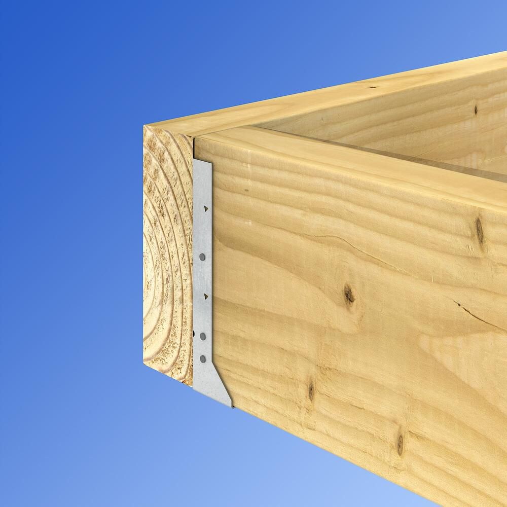 Étrier de solive à bride dissimulée à montage frontal galvanisé HUC pour 4x12