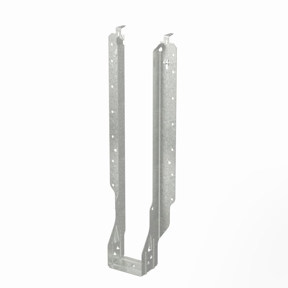 Étrier de solive à montage frontal galvanisé IUS pour bois d'ingénierie de 2-1/2 po x 16 po