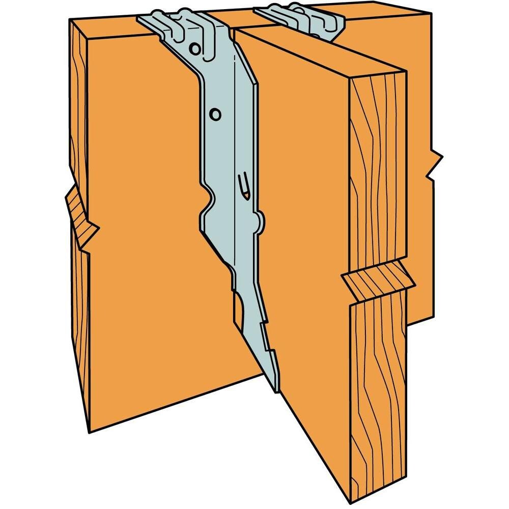 Support à bride supérieure galvanisé JBA pour 2x10