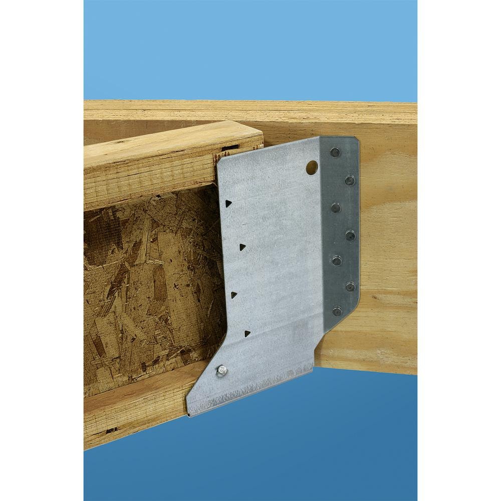 SUL Galvanized Joist Hanger for Double 2x6, Skewed Left
