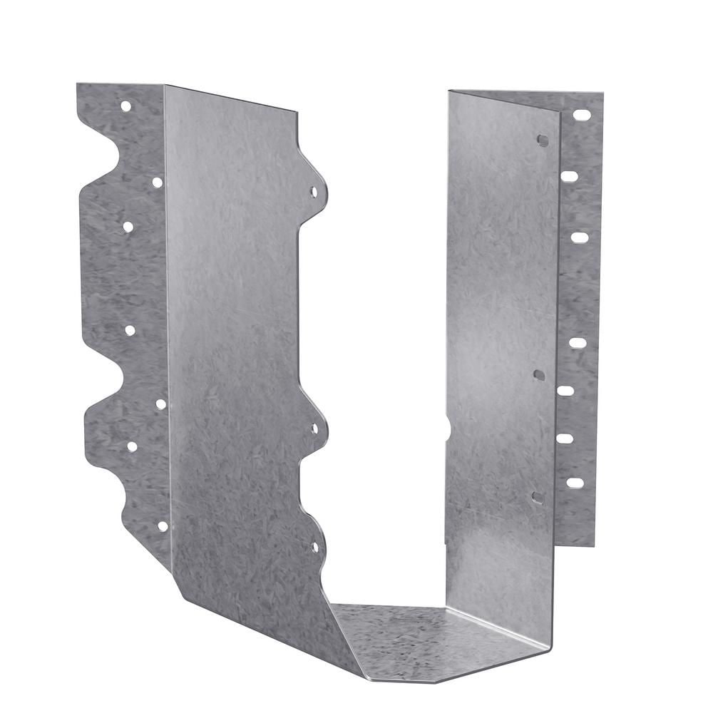 SUR Double 2x10 ZMAX Galvanized Skewed-Right Joist Hanger