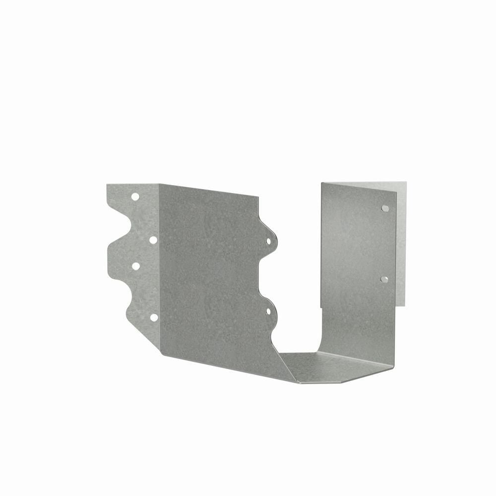 SUR Galvanized Joist Hanger for Double 2x6, Skewed Right