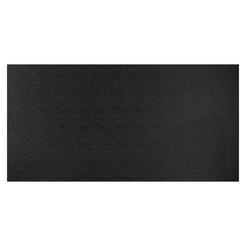 Panneau de plafond Stucco Pro noir de 2 pi x 4 pi, carton de 10