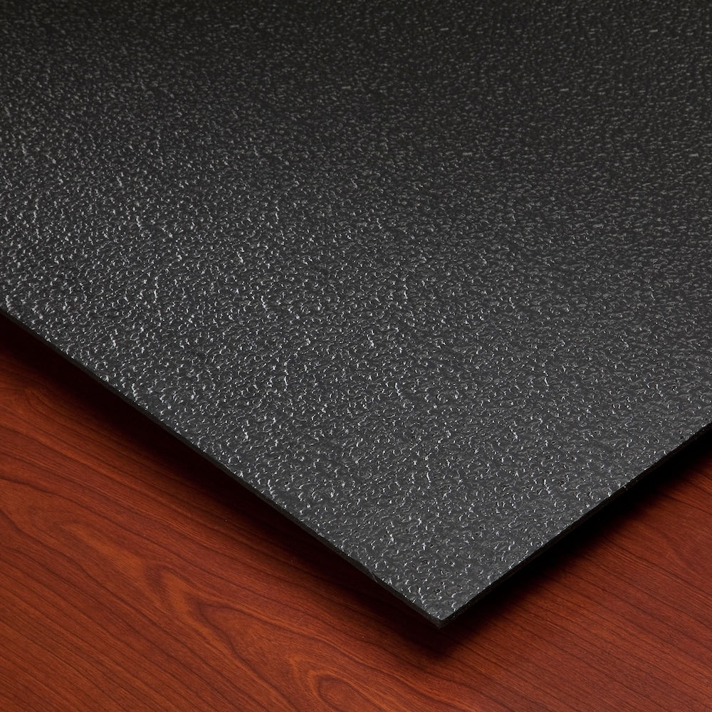 Panneau de plafond Stucco Pro noir de 2 pi x 4 pi, carton de 10