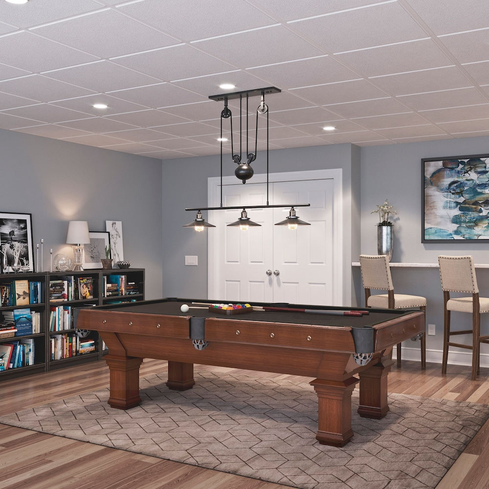 Panneau de plafond Stucco Pro RE blanc de 2 pi x 2 pi, carton de 12