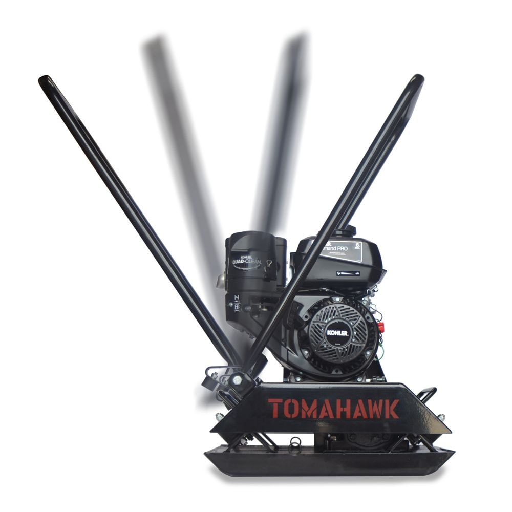 Compacteur à plaque à essence de 6 CV pour le compactage de l'asphalte et du sol