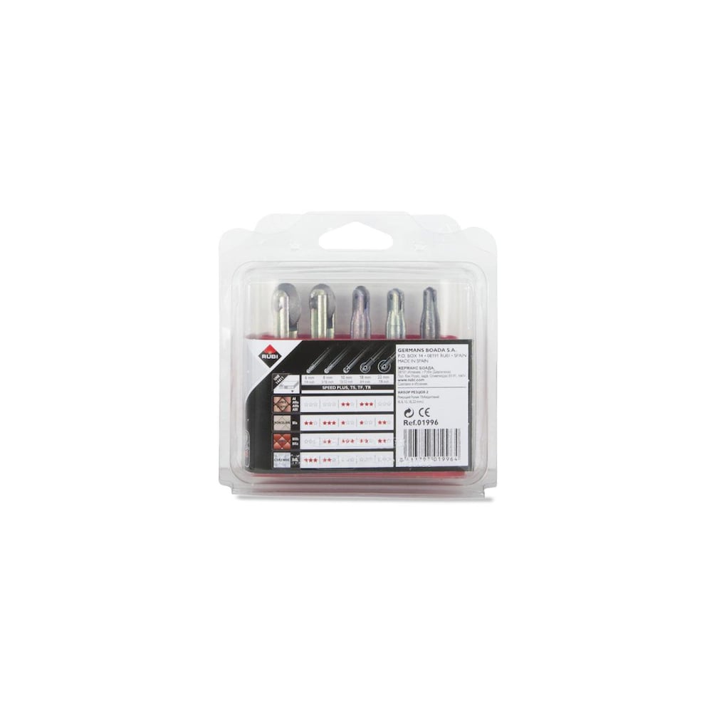 Kit de molette de marquage 2, comprend une molette de marquage de 6, 8, 10, 18 et 22 mm.