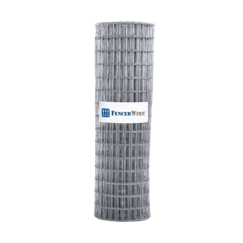 2 inch x 4 inch 5 ft. x 100 ft. 12.5-Gauge Galvanized Welded Fence