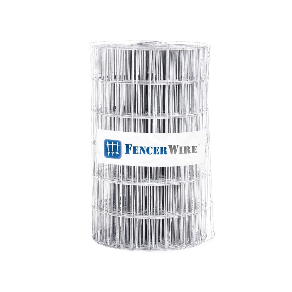 2 inch x 4 inch 6 ft. x 50 ft. 14-Gauge Galvanized Welded Fence
