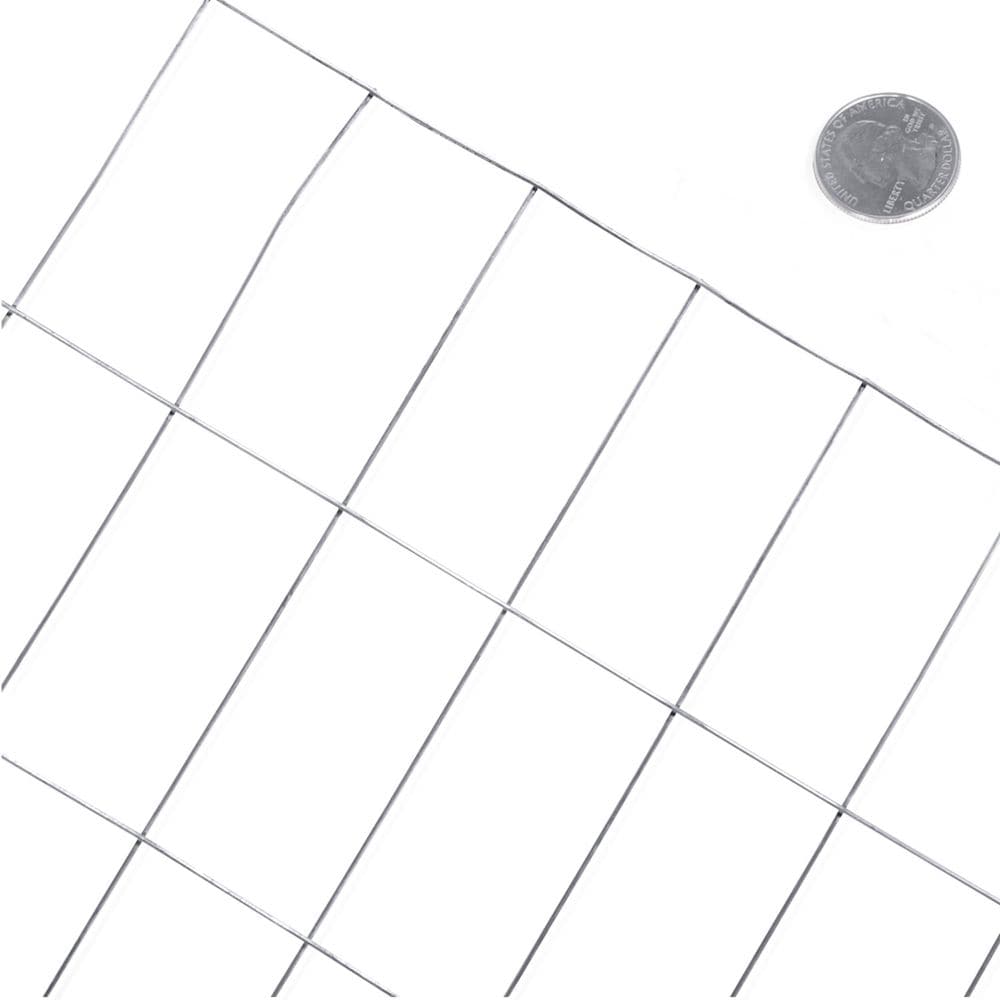 2 inch x 4 inch 6 ft. x 50 ft. 14-Gauge Galvanized Welded Fence